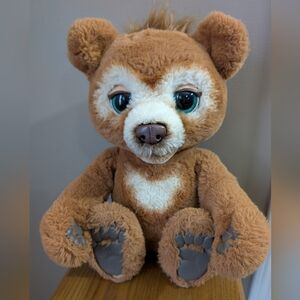 Hasbro FurReal Cubby The Curious Bear Interactive Plush Peek-a-Boo Plush Jumbo
